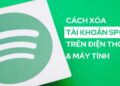cách xóa tài khoản spotify