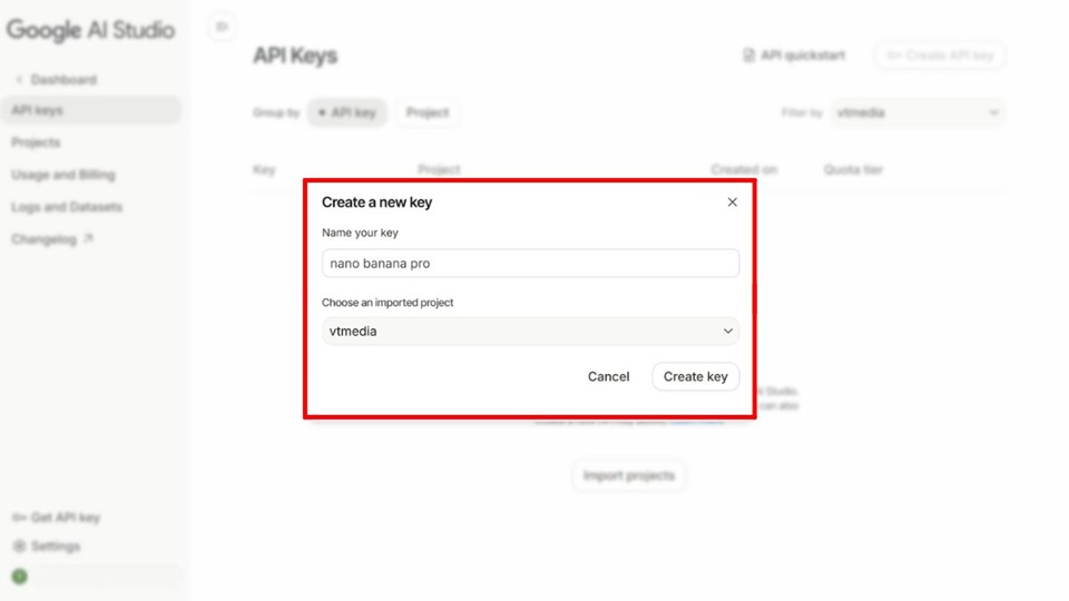 đặt tên cho dự án