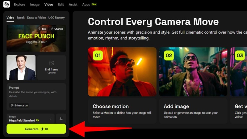 hoàn tất tạo video