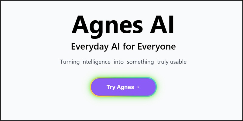 sử dụng agnes ai