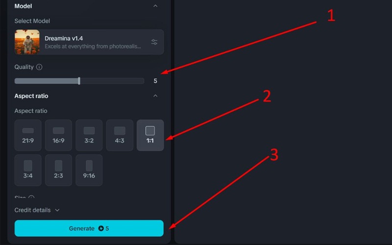 chọn kích thước