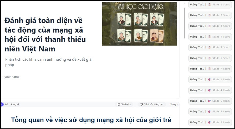 hoàn tất quá trình