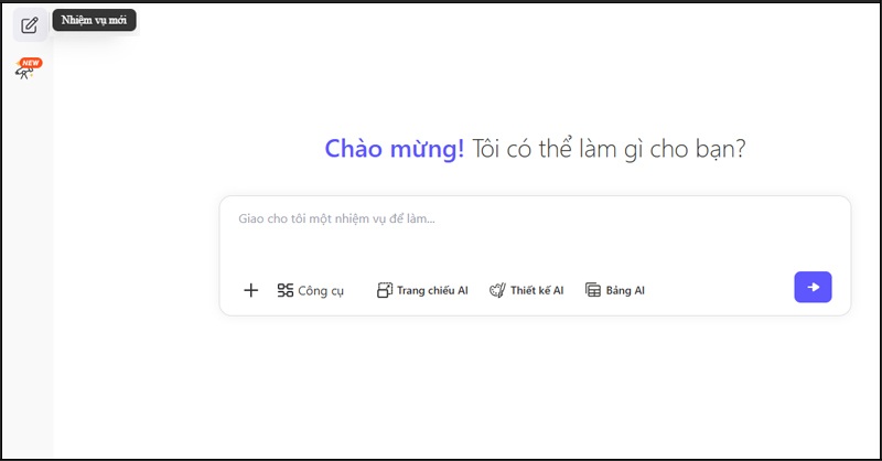 tạo nhiệm vụ mới