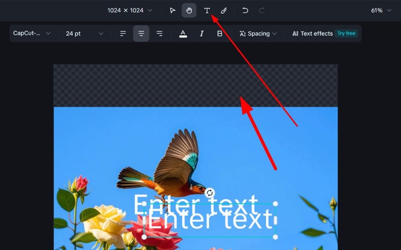 Thêm chữ vào ảnh