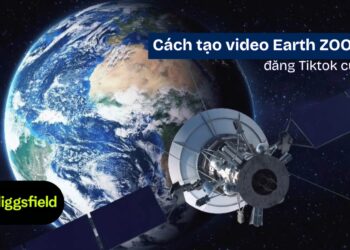 Cách Làm Trend Earth Zoom Out Đẹp Đăng Tiktok Với Higgfield AI