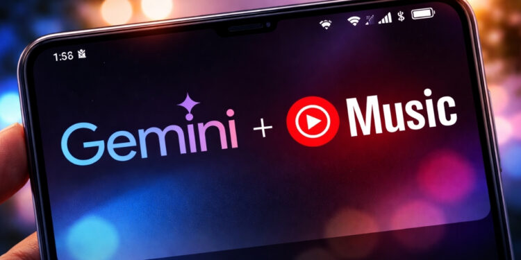 cách tìm nhạc youtube music trên gemini