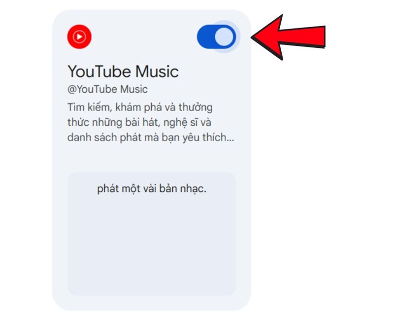 mở youtube music