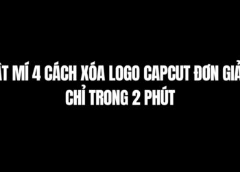 cách xóa logo capcut