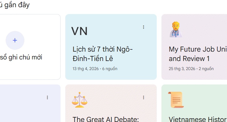 đồng bộ sổ ghi chú