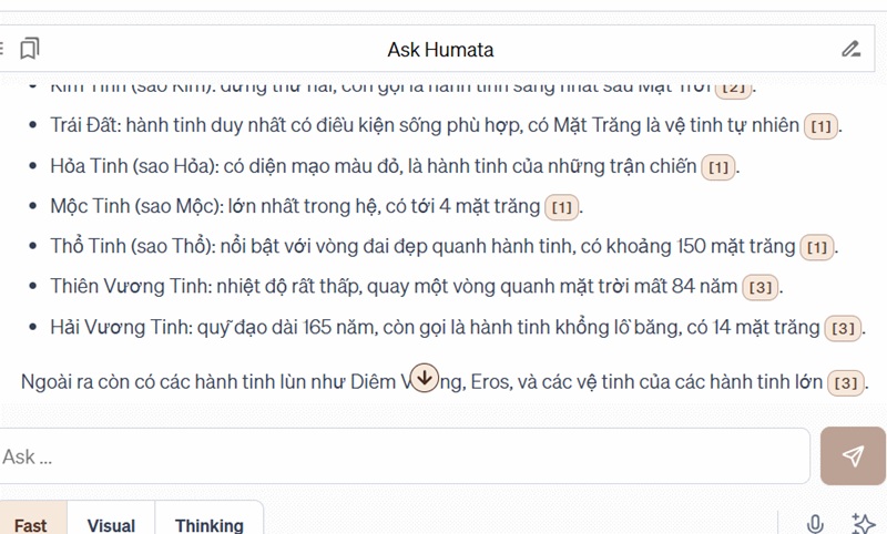 lợi ích của humata