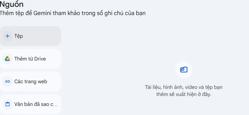 nguồn trên gemini