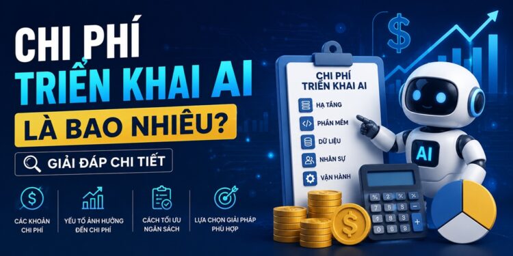 Chi Phí Triển Khai AI Là Bao Nhiêu? Giải Đáp Chi Tiết