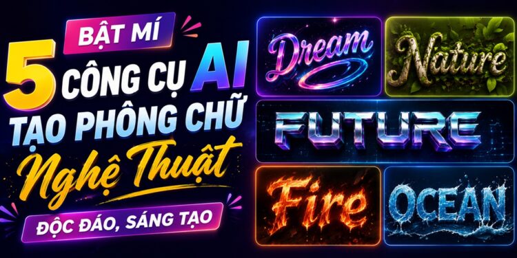 công cụ ai tạo phông chữ nghệ thuật