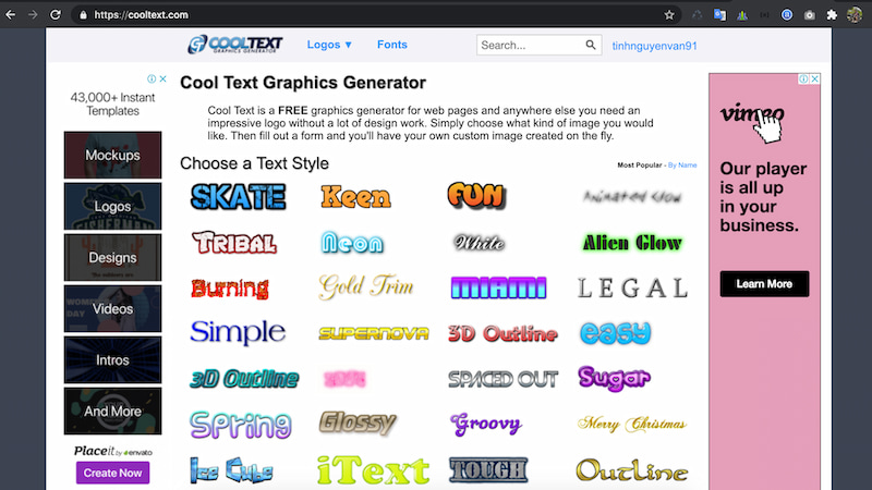 CoolText