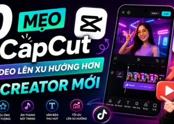 mẹo dùng capcut giúp video lên xu hướng