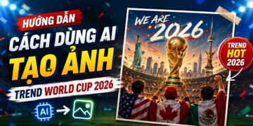 Hướng Dẫn Cách Dùng AI Tạo Ảnh Trend World Cup 2026 Miễn Phí