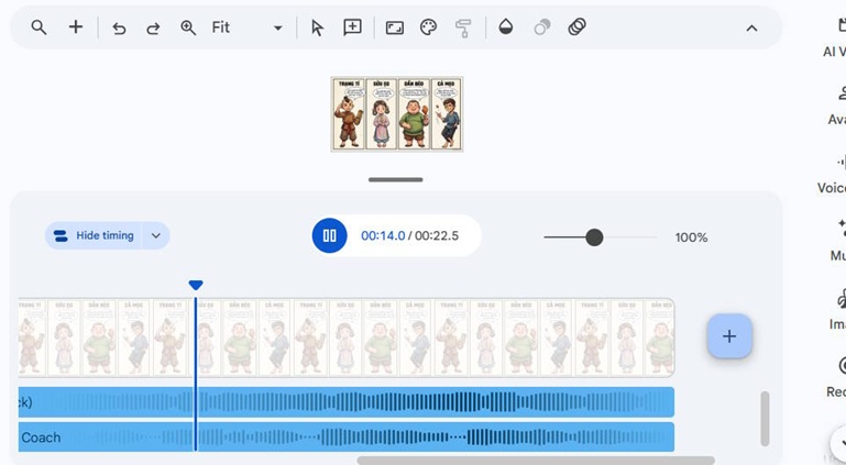 tiến trình xử lí video