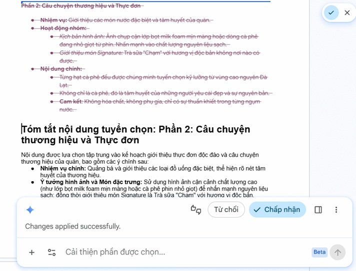 tóm tắt nội dung gemini