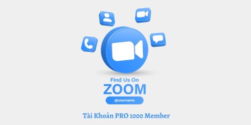 tài khoản zoom pro 1000