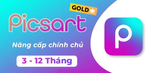 tài khoản picsart gold