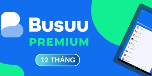 tài khoản busuu premium plus