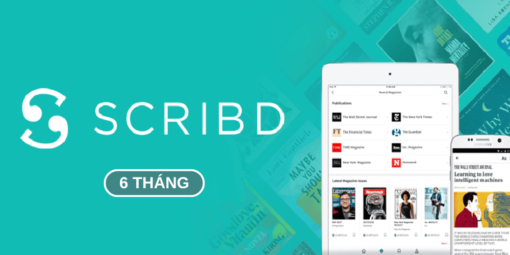 tài khoản scribd premium