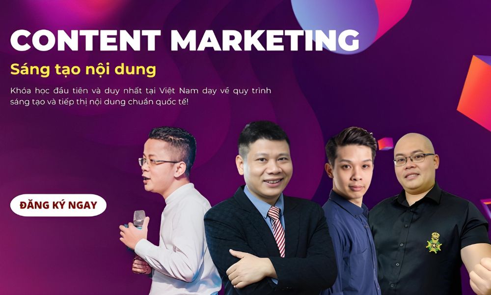giới thiệu khóa học content marketing cùng vinalink