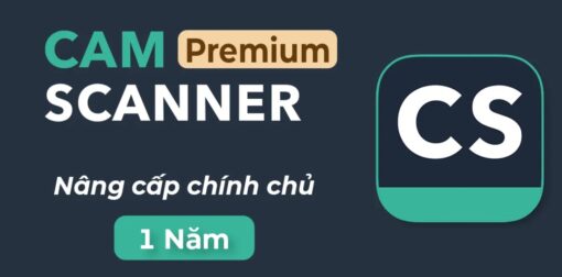 tài khoản camscanner premium