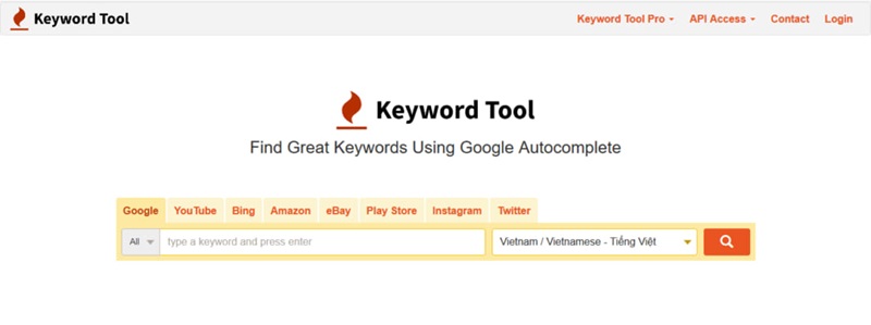 keywordtool plus