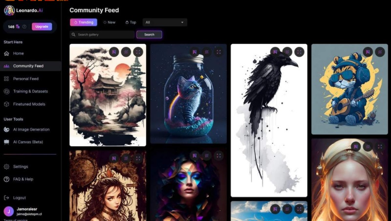 tài khoản leonardo ai