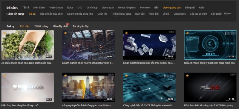 tính năng của tài khoản pikbest