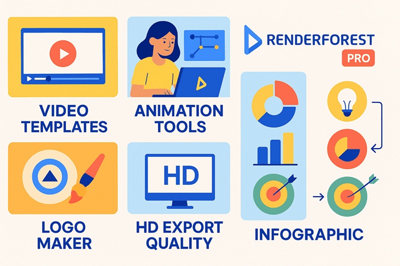 tài khoản renderforest pro