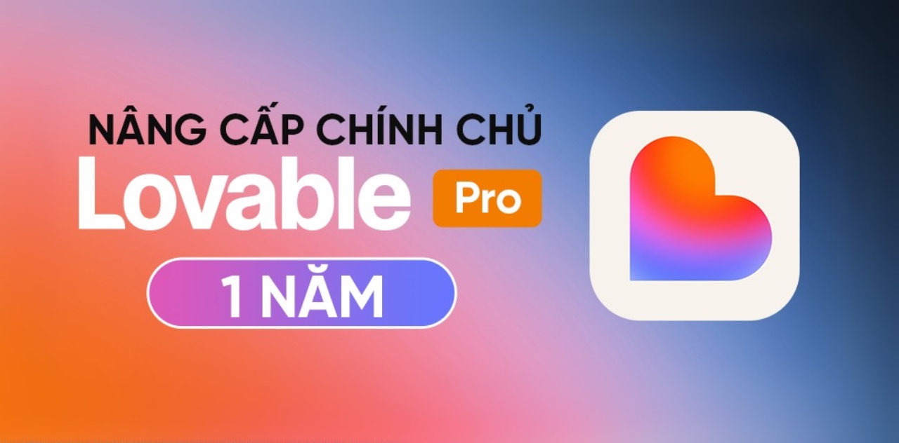 tài khoản lovable pro