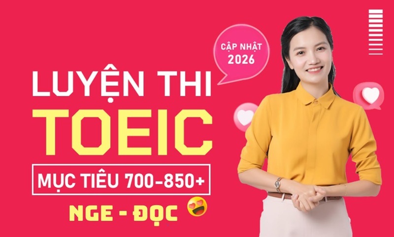 khóa học luyện thi toeic